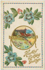 Holiday postcards