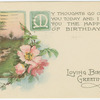 Loving birthday greetings.
