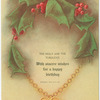 The holly and the turquoise.