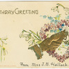 Birthday greeting.