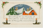 Greetings to our friends at Christmas.