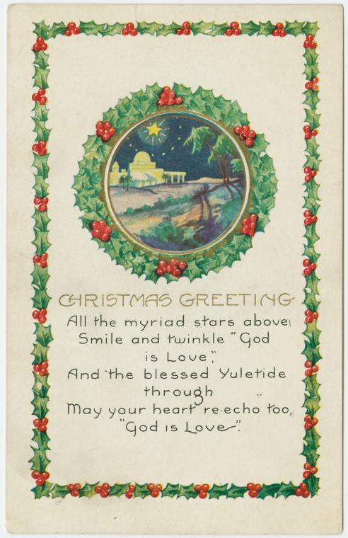 Christmas greeting. - NYPL Digital Collections