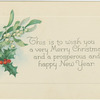 This is to wish you a very merry Christmas....