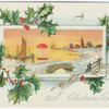 With Christmas greetings.