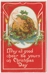 May all good cheer be yours on Christmas day.