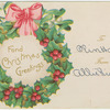 Fond Christmas greetings.