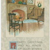 Hearty greetings and all kinds of good wishes for Christmas and the New Year.