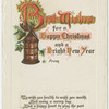 Best wishes for a happy Christmas and a bright New Year.