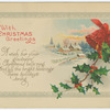 With Christmas greetings.