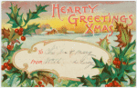 Hearty Greetings Xmas.