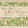 Best wishes for a happy Christmas.