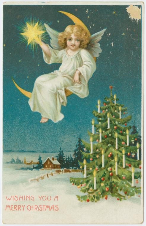 Wishing you a Merry Christmas. - NYPL Digital Collections