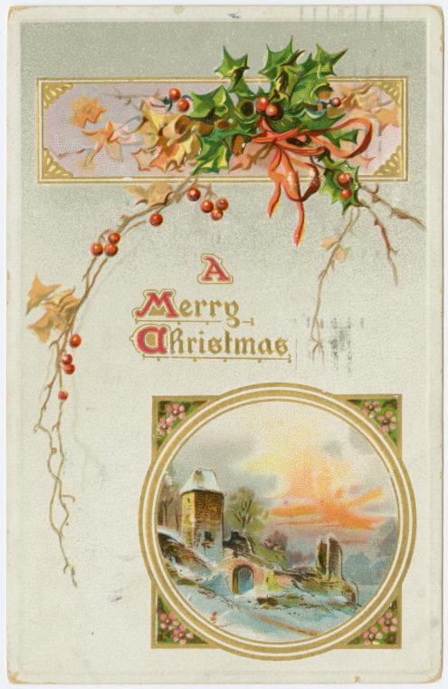 A Merry Christmas. - NYPL Digital Collections