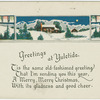 Greetings at Yuletide.