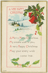 A very happy Christmas.