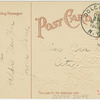 A thousand glad good wishes for Christmastide I send,...