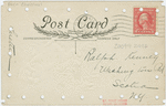 Just a card to show that you are remembered and to wish you a very merry Christmas.