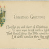 Christmas greetings.