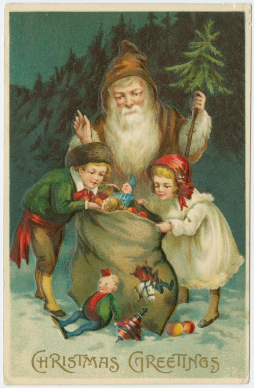 Christmas greetings. - NYPL Digital Collections