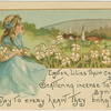 Easter lilies their censers swing,...