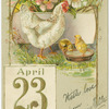 April 23, Easter greeting.