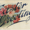 Easter greetings.