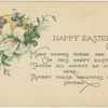Happy Easter.