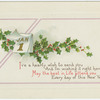 I've a hearty wish to send you...