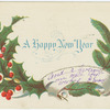 A happy New Year.