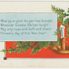 What joy or grief the past has brought, whatever lessons life has brought-...