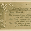 Thanksgiving day.