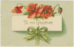To my Valentine.