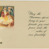 May the Christmas spirit bring to your fireside joy and peace...