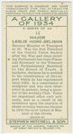 Major Leslie Hore-Belisha.