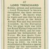 Lord Trenchard.