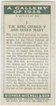 T.M. King George V and Queen Mary