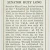 Senator Huey Long