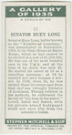 Senator Huey Long