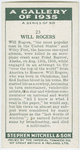 Will Rogers