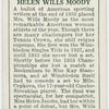 Helen Wills Moody