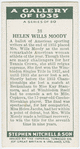 Helen Wills Moody