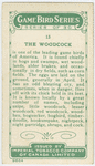 The Woodcock.