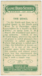 The Quail.