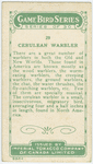 Cerulean Warler.