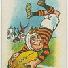 Rugger. A try