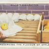 Preserving the flavour of apples.
