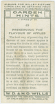 Preserving the flavour of apples.