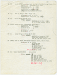 Light cue synopsis
