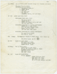 Light cue synopsis