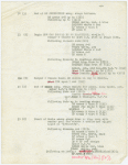 Light cue synopsis